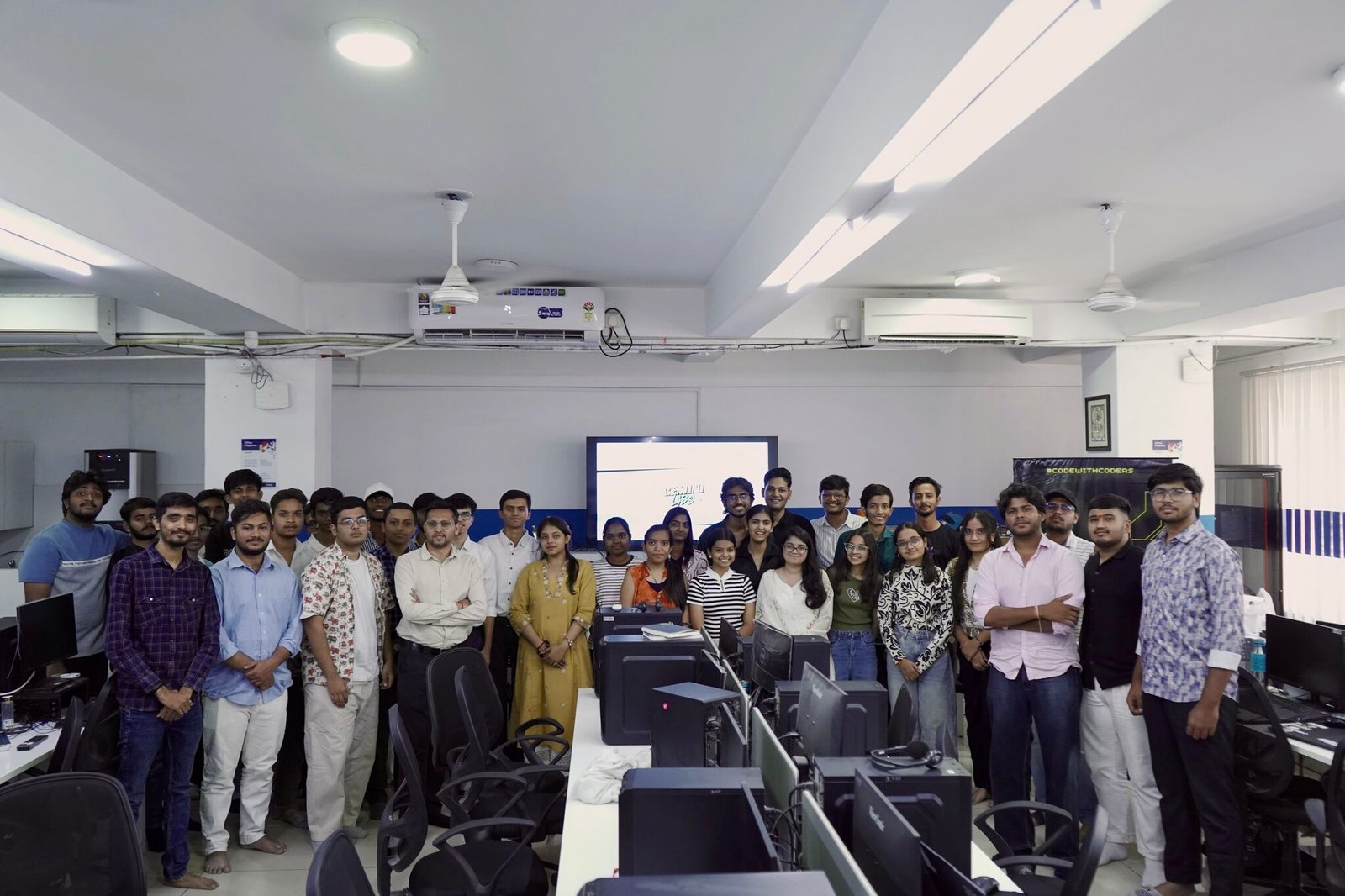 Gauri Yadav conducting AI Training session
